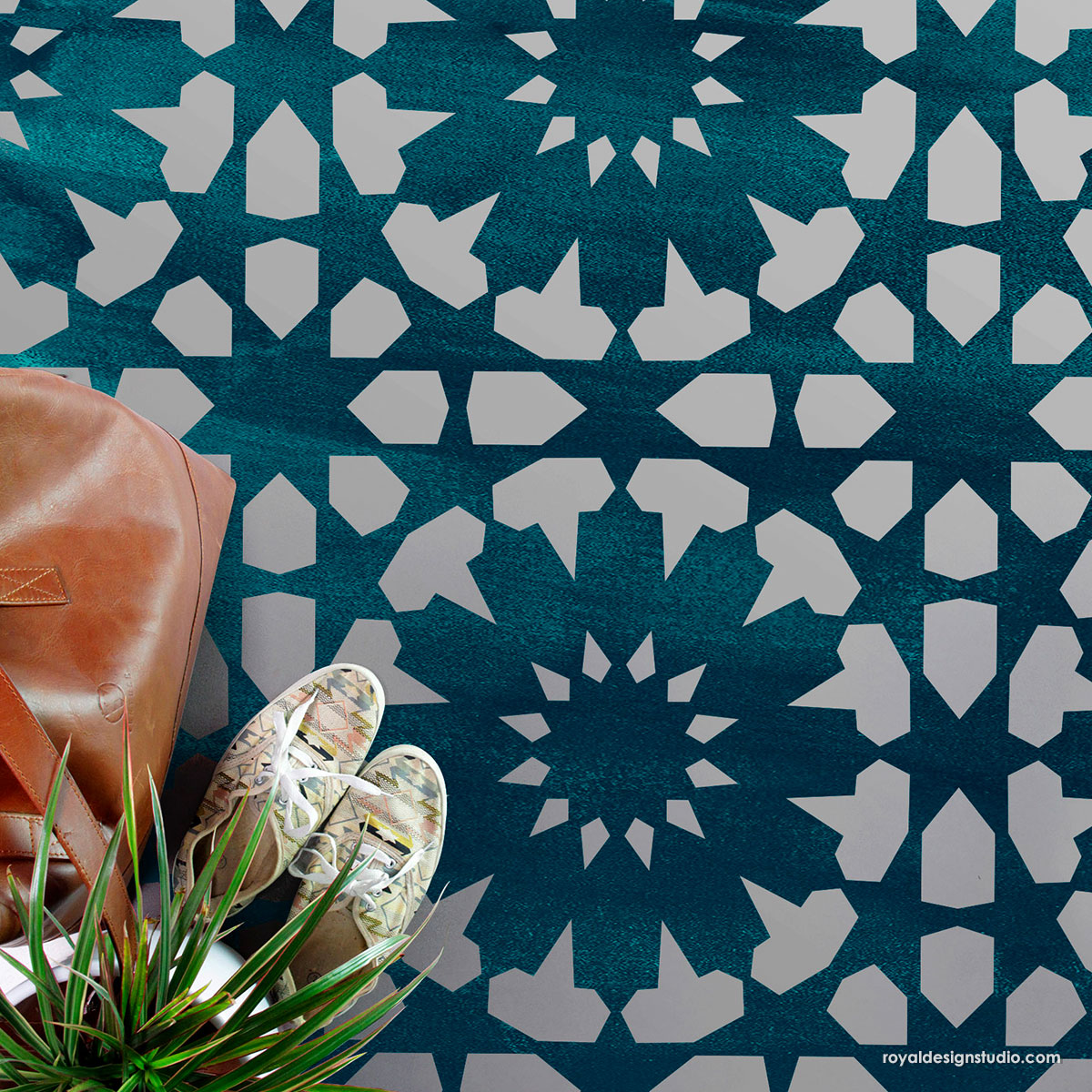 Upscaled Marhaba Tile Stencil