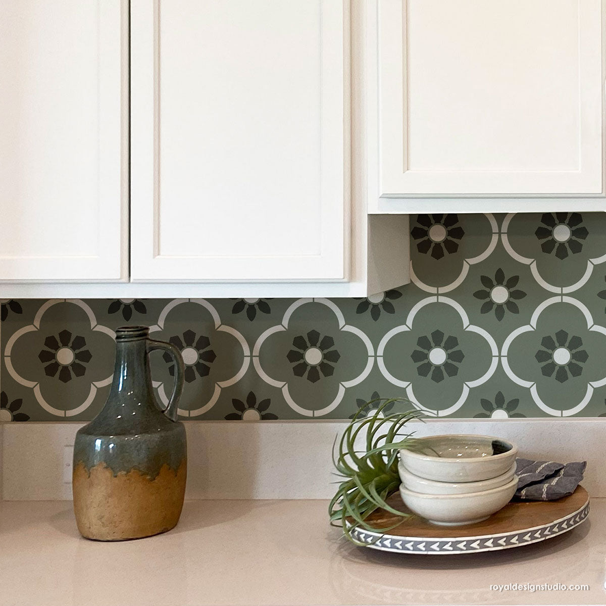 San Miguel Floral Tile