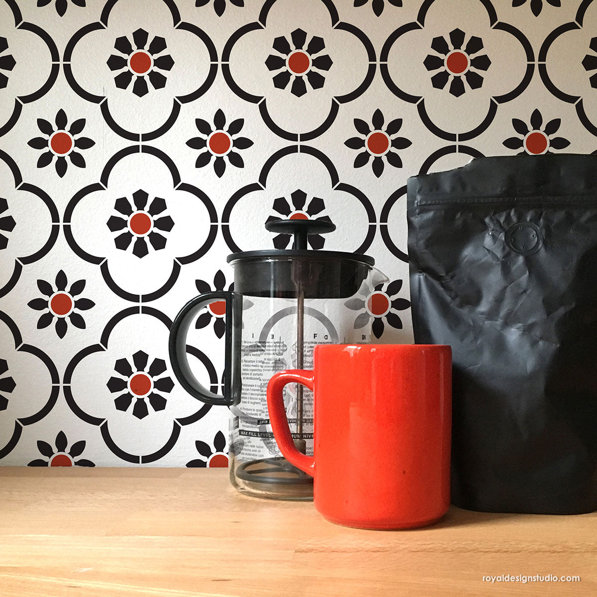 San Miguel Floral Tile
