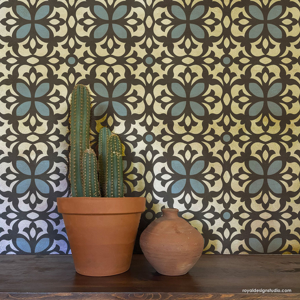 Alicante Tile Stencil