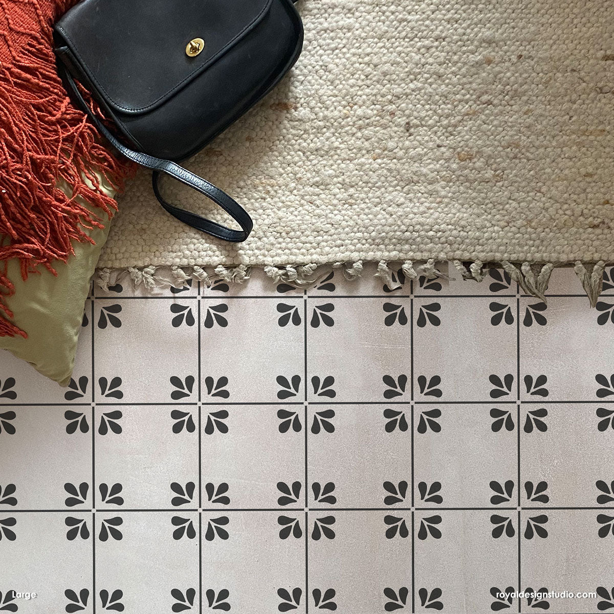 Carmen Tile Stencil