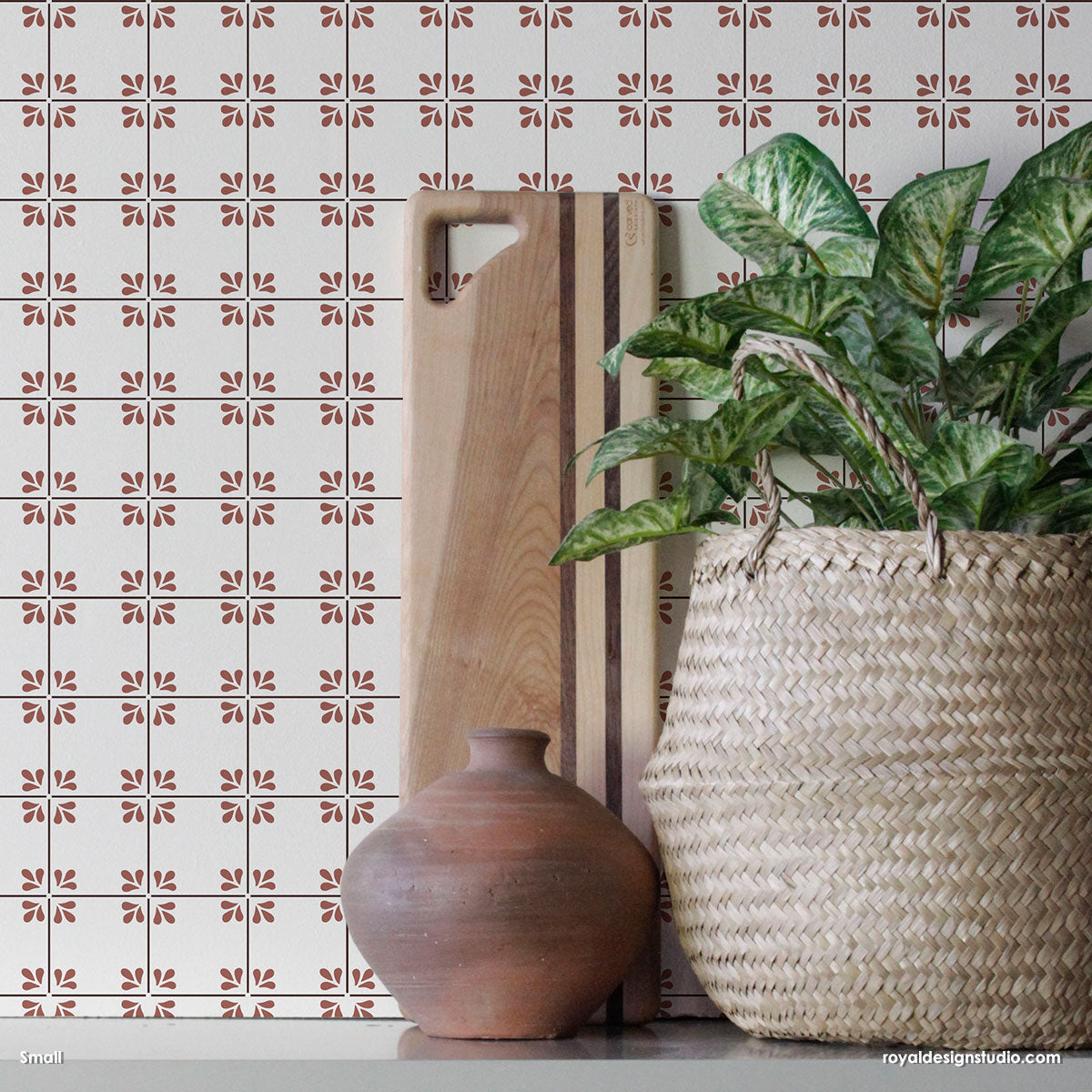 Carmen Tile Stencil