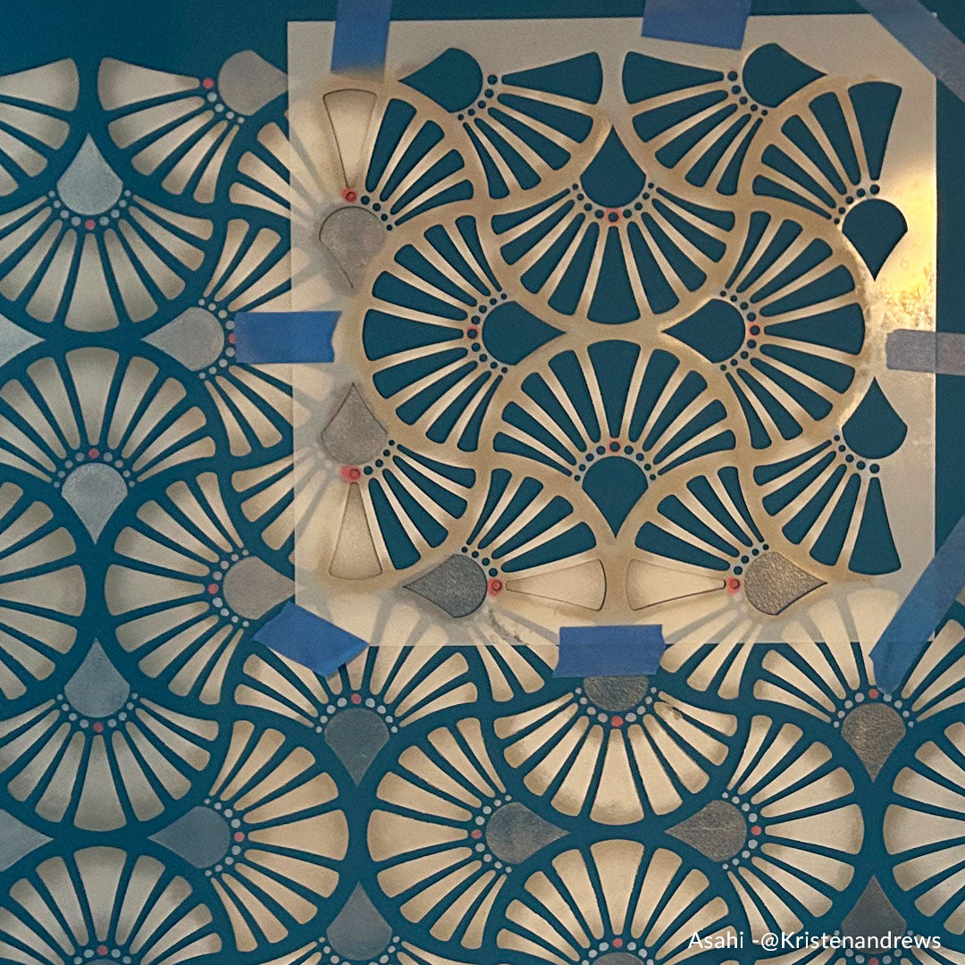 Asahi Wall Stencil