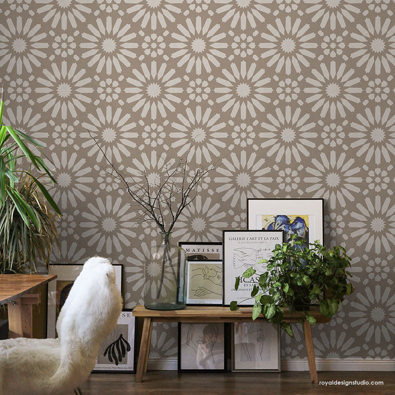 Baraka Tile Stencil