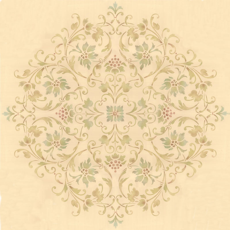 Ceiling Stencils Hampton Medallion