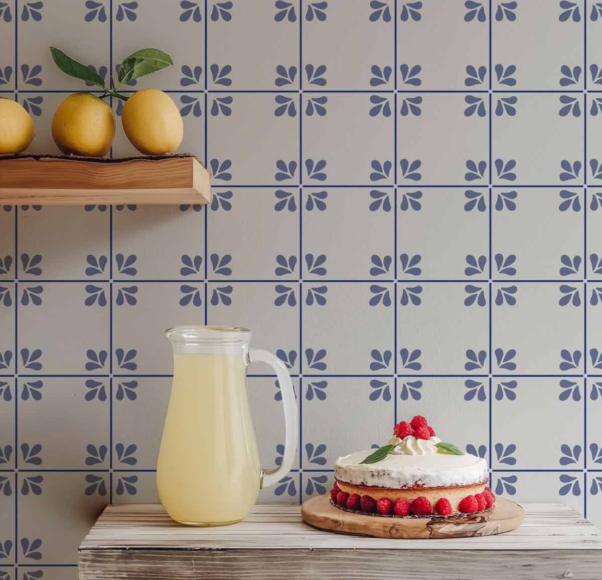 Pretty New Wall Stencils for Fresh Spring Decorating